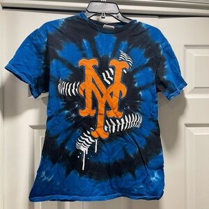 New York Mets Baseball tie die shirt